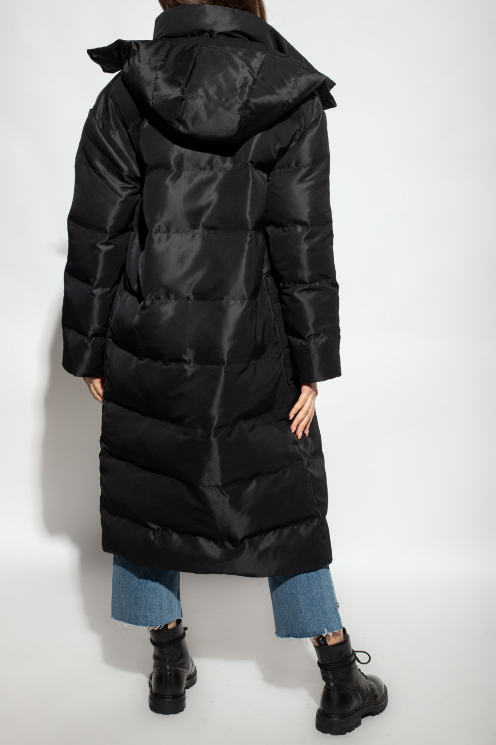 Black 'Allana' coat AllSaints - Vitkac Canada